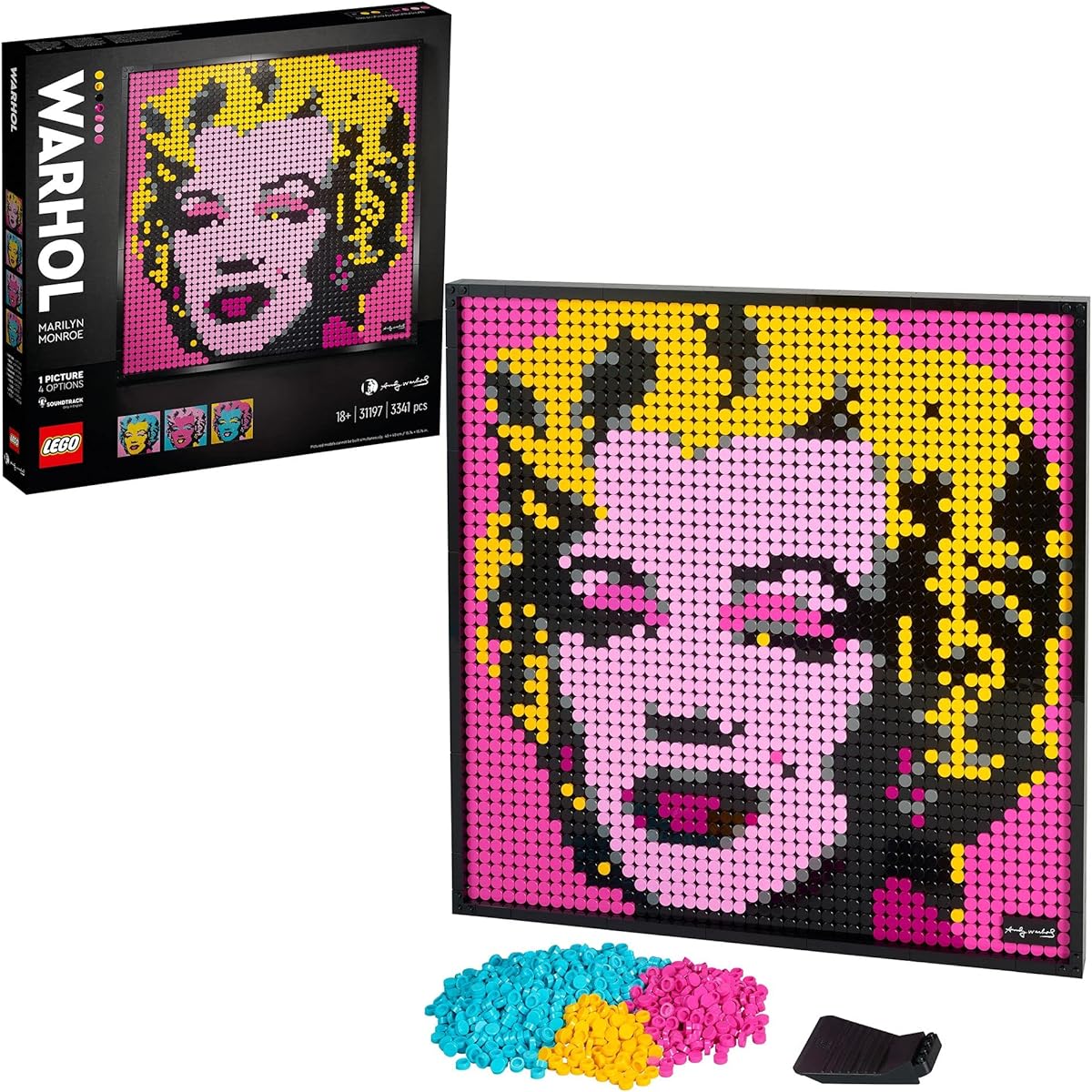 LEGO Lego Art Andy Warhol: Marilyn Monroe 31197