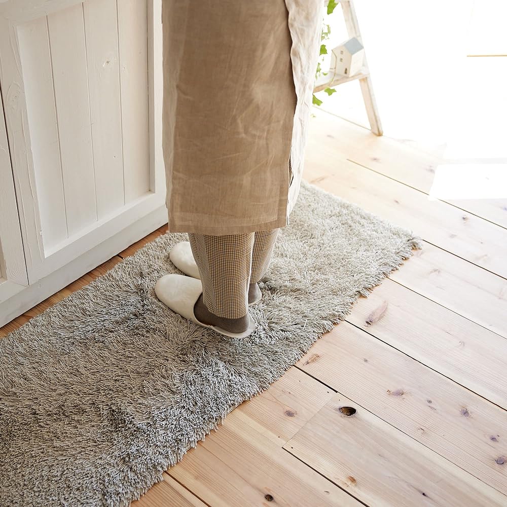 Suminoe Mat Beige 45 x 240cm Washable Toby Mat 13139711