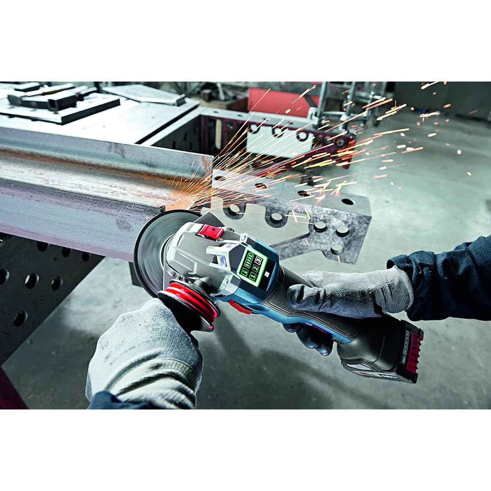Bosch Professional 18V cordless disc grinder (body only, battery and charger sold separately) GWS18V-125SCH