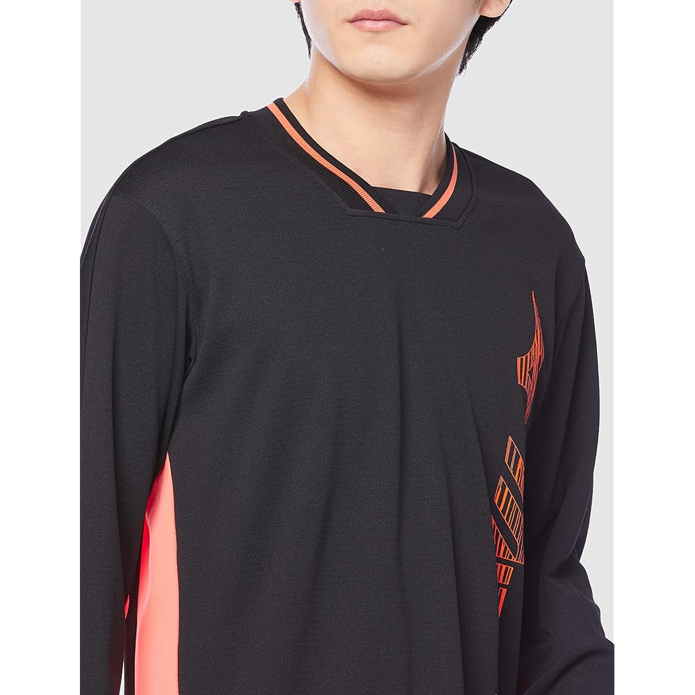 [Mizuno] Tennis Wear Sweatshirt Sweat Absorbent Quick Drying UPF50+ Dynamotion Fit 62JC2001