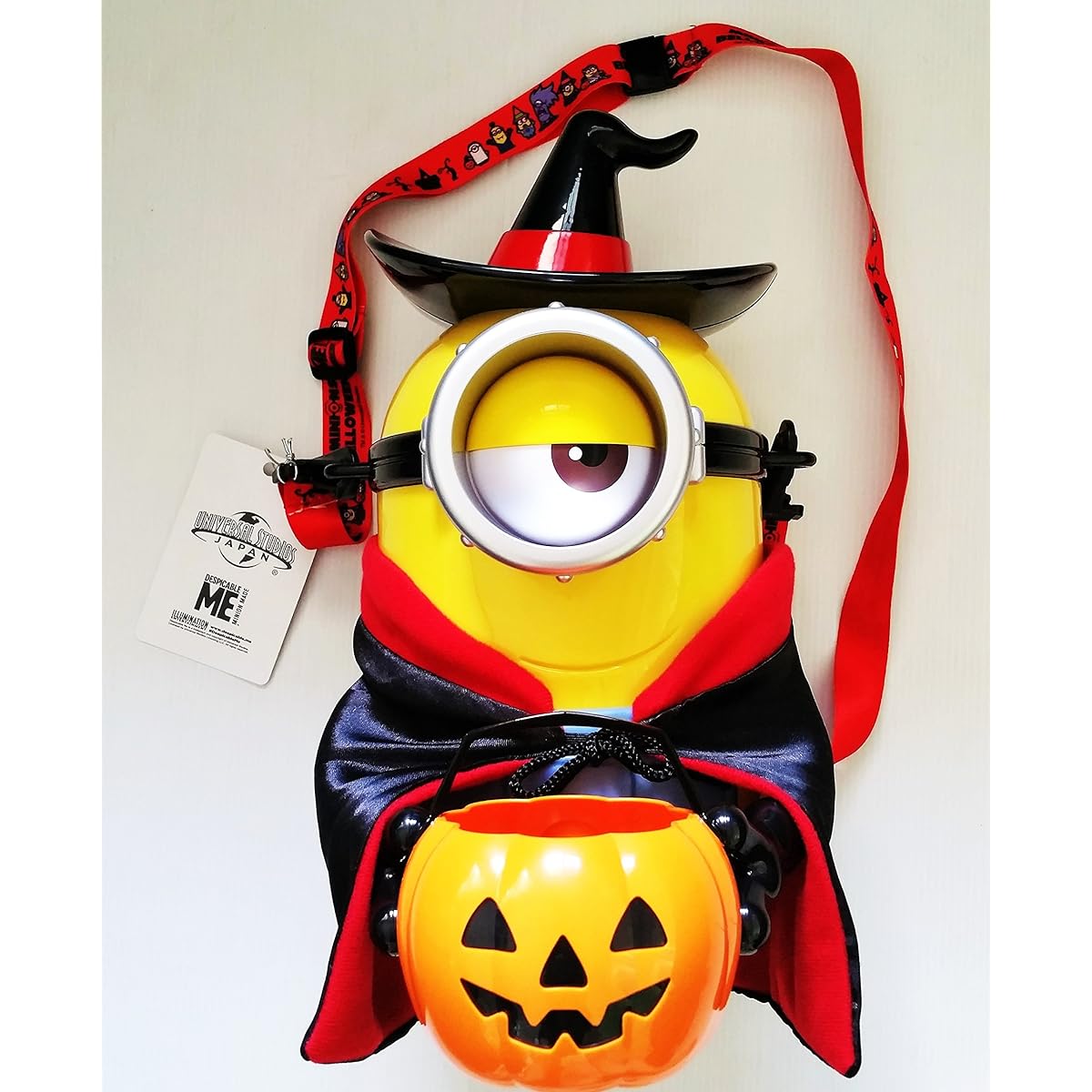 USJ Official Limited Edition 2016 Halloween [Minion Stuart's Trick or Treat Popcorn Bucket] MINION Goods