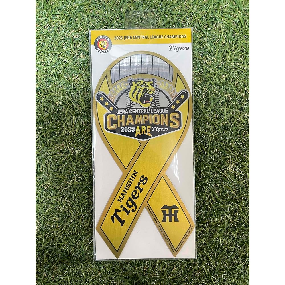 Ribbonmagnet Central League Championship Memorial Metal Ribbon Magnet Hanshin Tigers