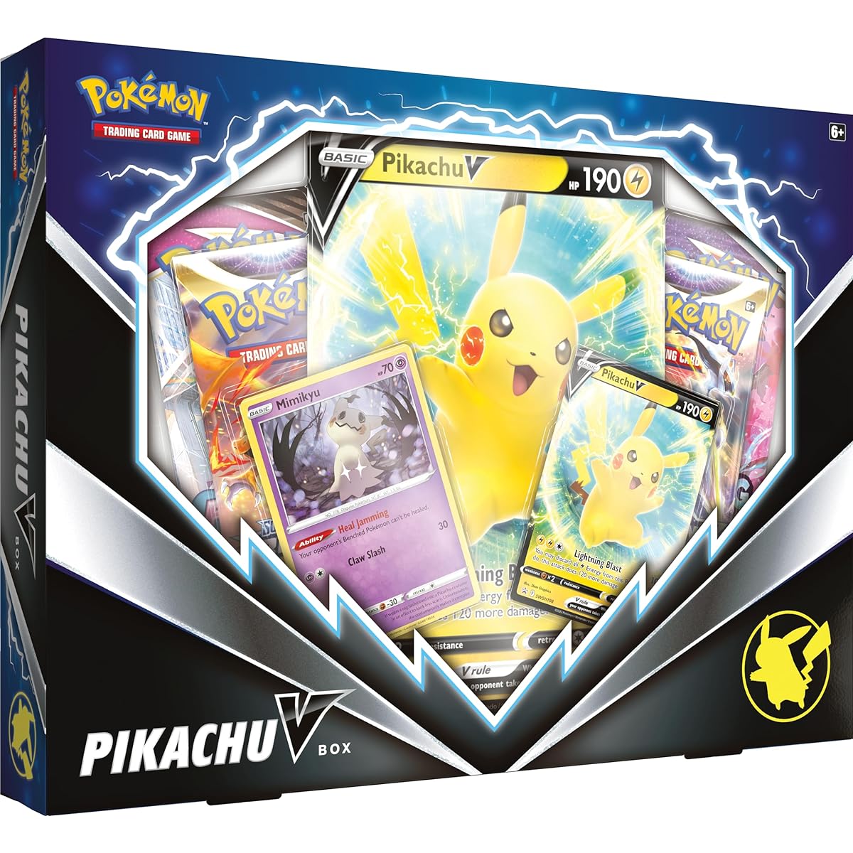 Pokemon TCG: Pikachu V Box