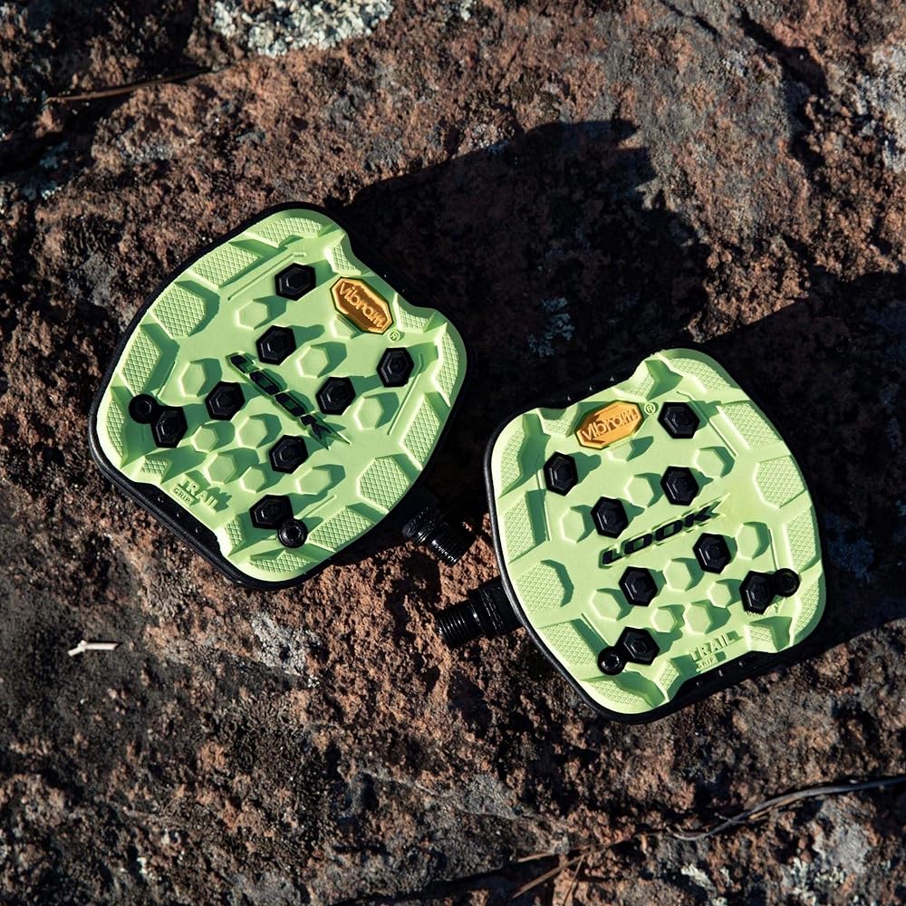 Look Bicycle Pedal TRAIL GRIP LIME Pedal 00024647