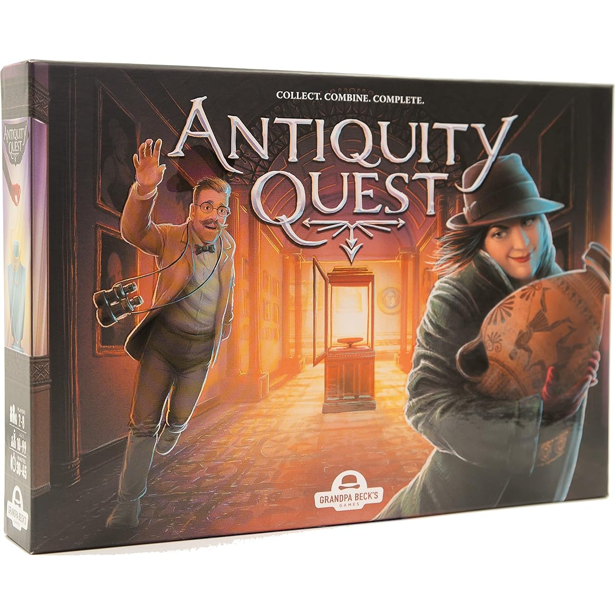 Grandpa Beck's Games Antiquity Quest | Set Collection Game from the creators of Cover Your Assets & Skull King for 2-8 players, ages 10+