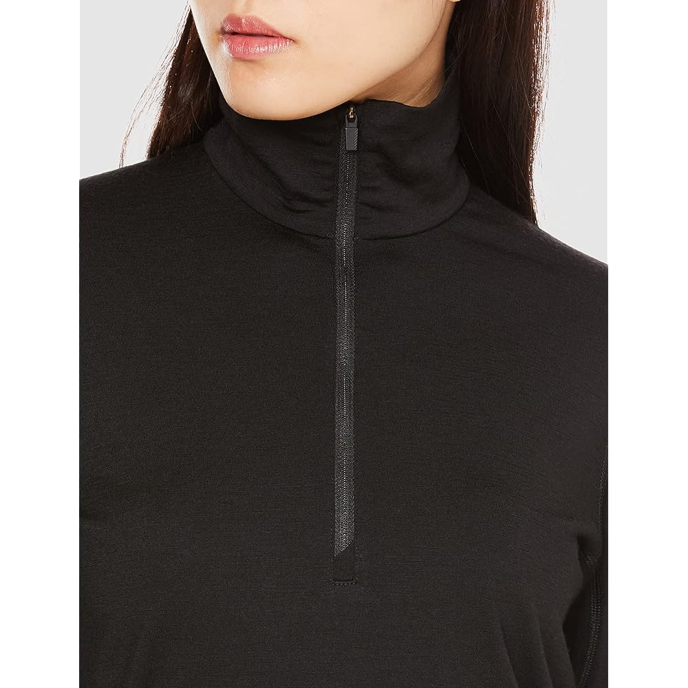 [Ice Breaker] Long Sleeve Cut and Sew Women's 200 Oasis Long Sleeve Half Zip IXW20222 Merino Wool Humidity Control Temperature Controlling Deodorizing Effect