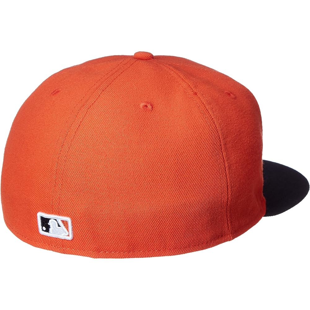 [New Era] Baseball Cap 59FIFTY MLB Onfield Houston Astros Alternate 2022 Model Orange/Navy Free