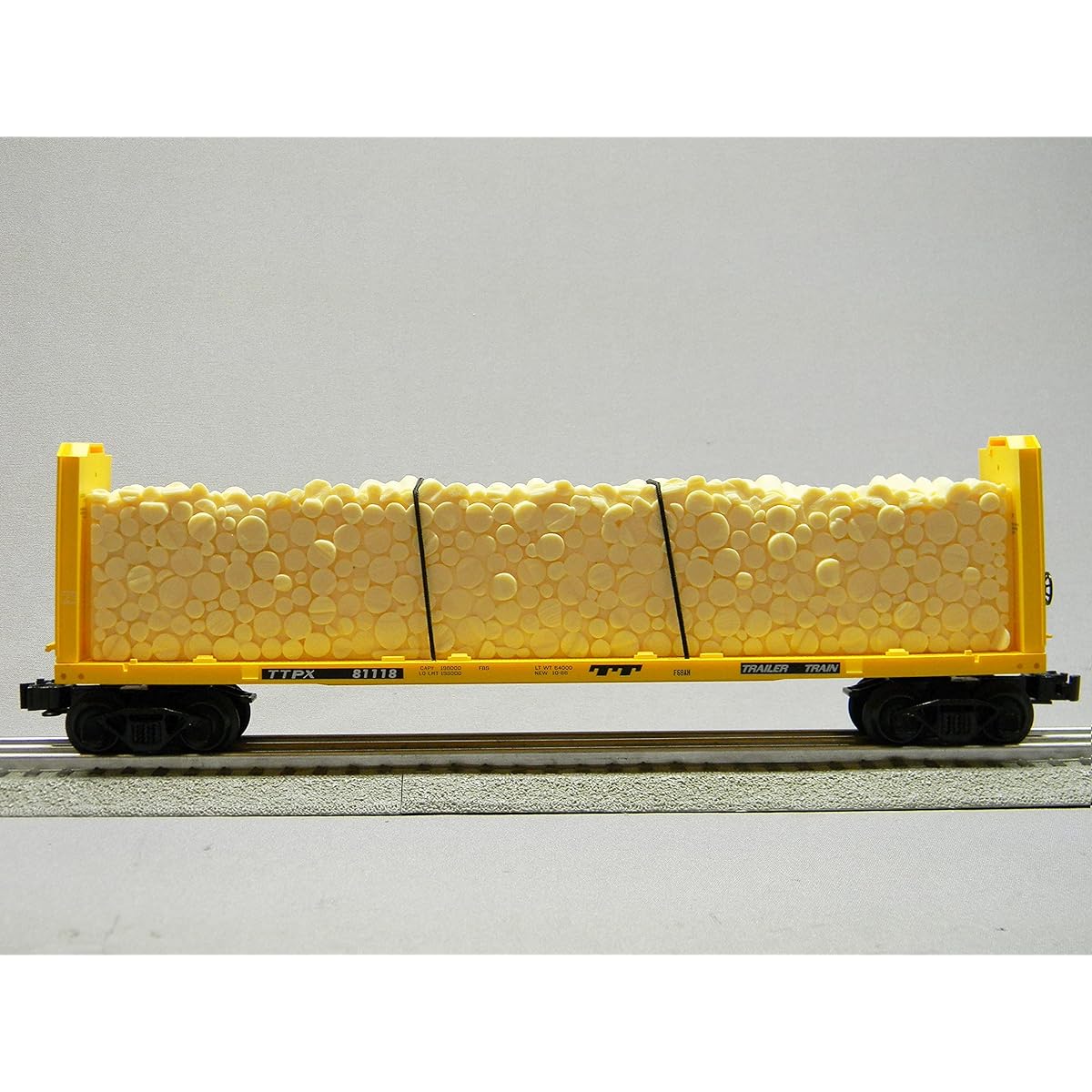 Lionel Trailer Train Standard O Bulkhead Flatcar #81118 O Gauge