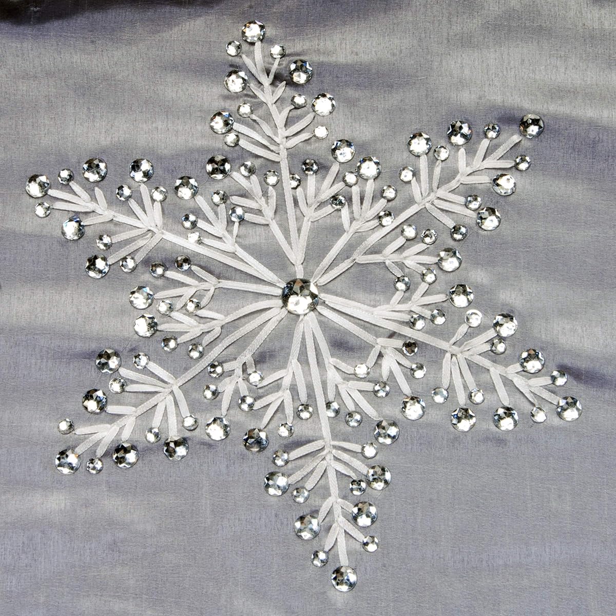 National Tree Snowflake Accessories Silver