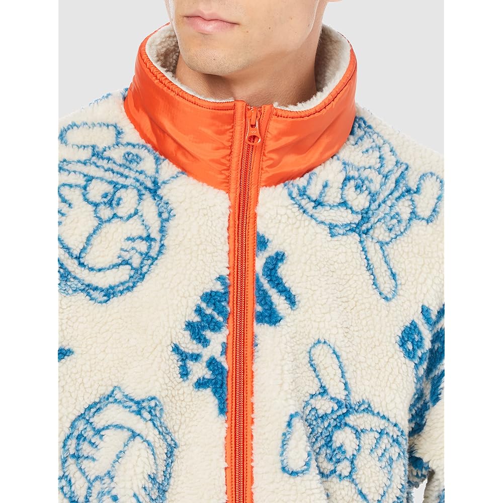 [Jack Bunny] Men's Thermal Fleece Blouson [Doraemon Collaboration Product] (Boa Fleece) / Golf Outerwear / 262-2242023