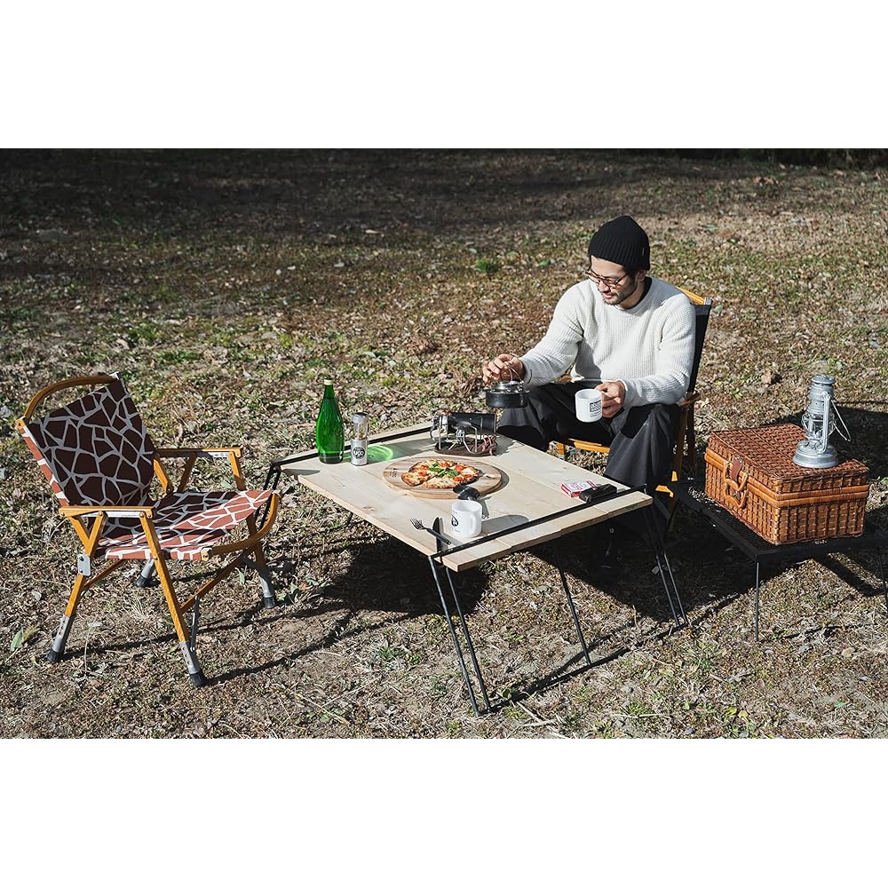 Onoe Seisakusho (ONOE) Iron Leg HIGHII IL-H-II [1 set of 2, with band, can be combined with multi-fire table II and commercially available top plates, can be used indoors as event fixtures/gardening/TV stand, etc.]