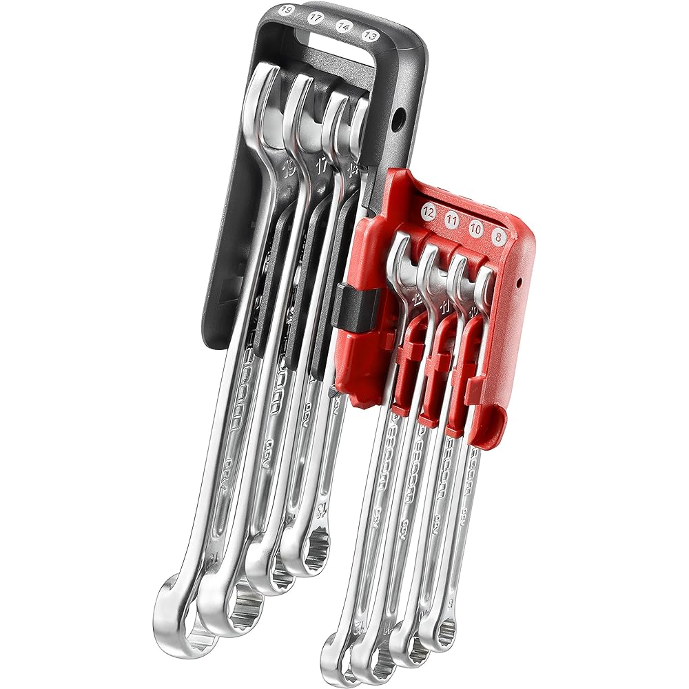 FACOM Combination Wrench Set 8Pc. Combination Spanner Metric with Portable Case 440.JP8PB FACOM