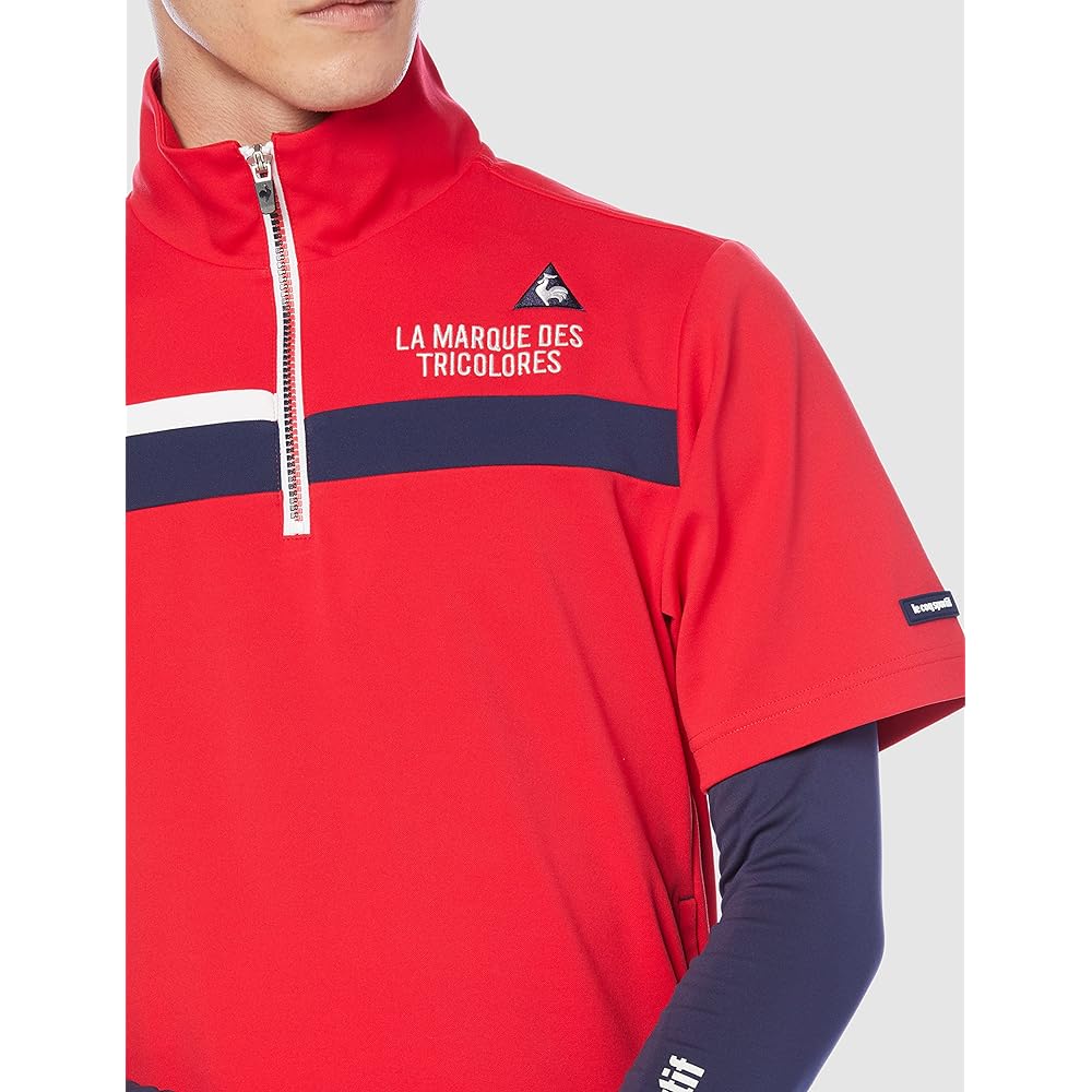 [Le Coq Sportif] 21 Fall/Winter Model Golf Cut and Sew Long Sleeve Underset Sweat Absorbent Quick Drying Stretch UV (UPF15) QGMSJL52W Men's