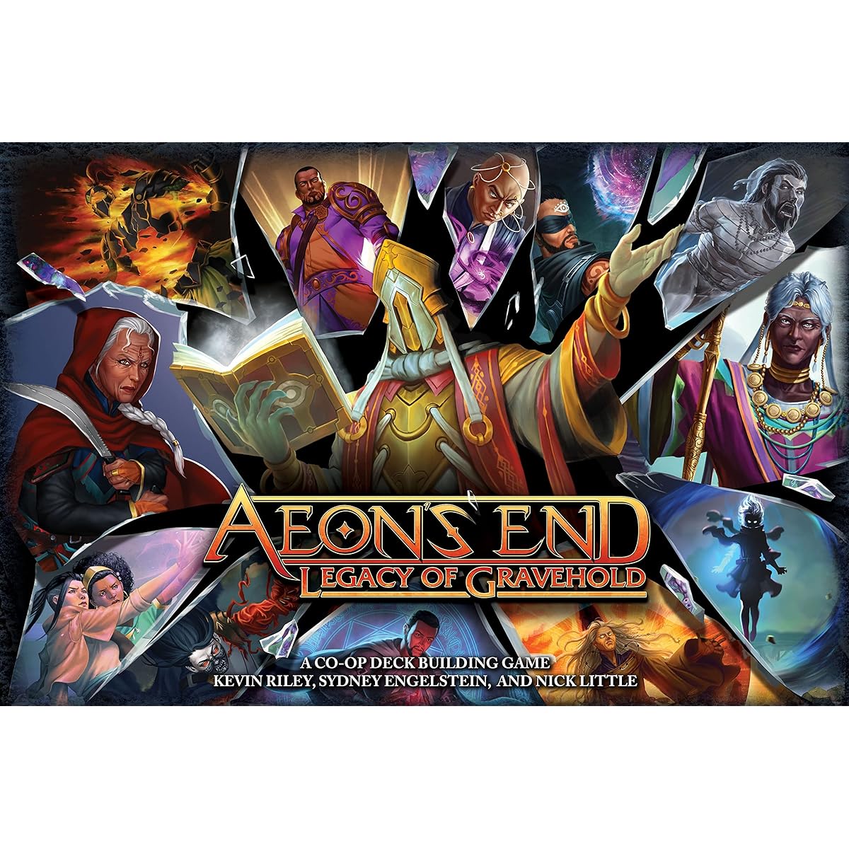 Aeon's End Legacy of Gravehold - Engaging Legacy Card Game For Ages 14+ Teens and Adults - For 1-4 Players - 60 Minutes Play Time Indie Board and Cards