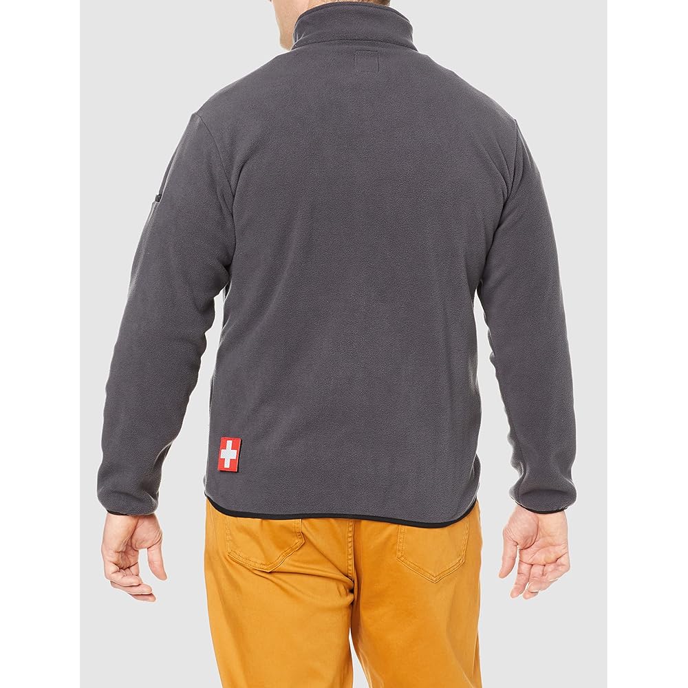 [Fstyle] Fleece Jacket John Lennon Type Patch Included Fleece Large Size
