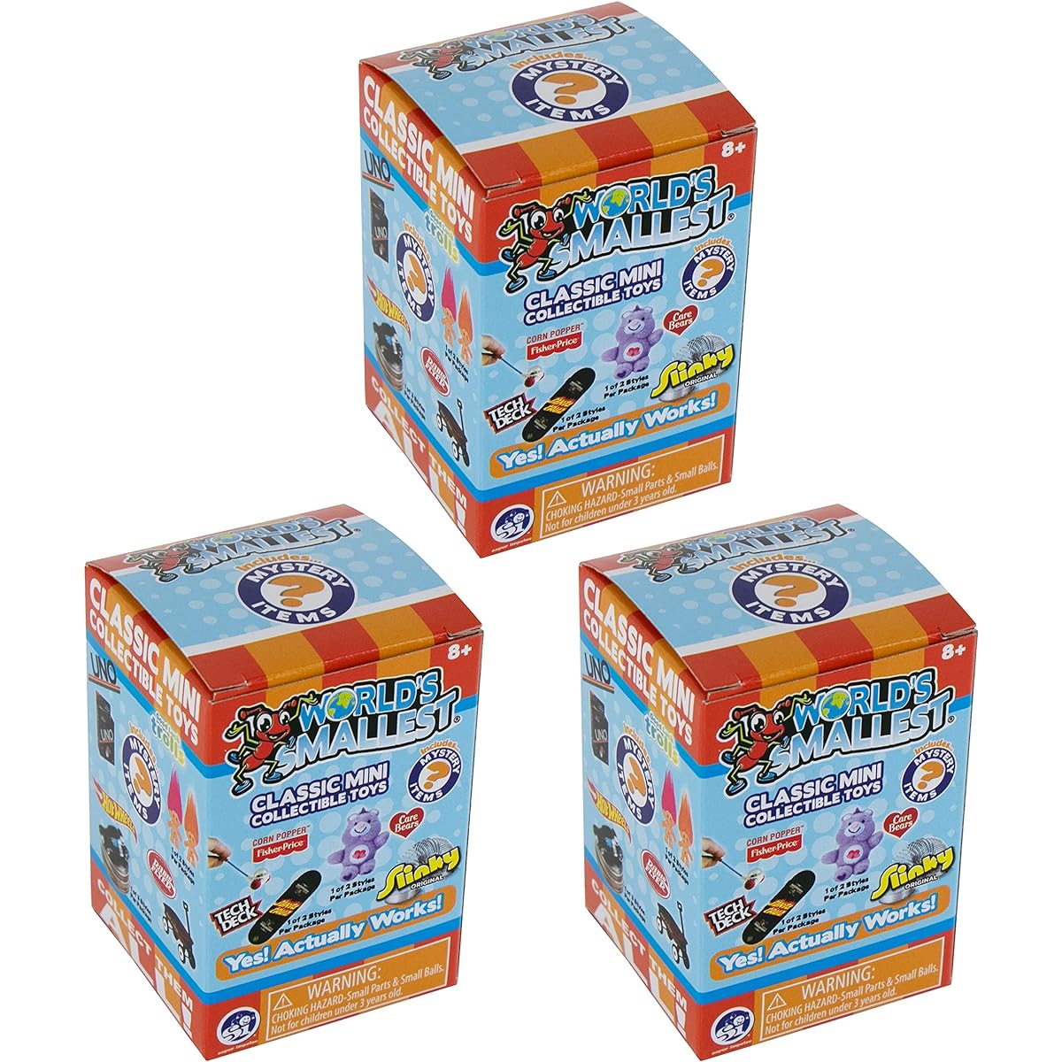 World's Smallest Blind Box Series 6 (3-Pack)