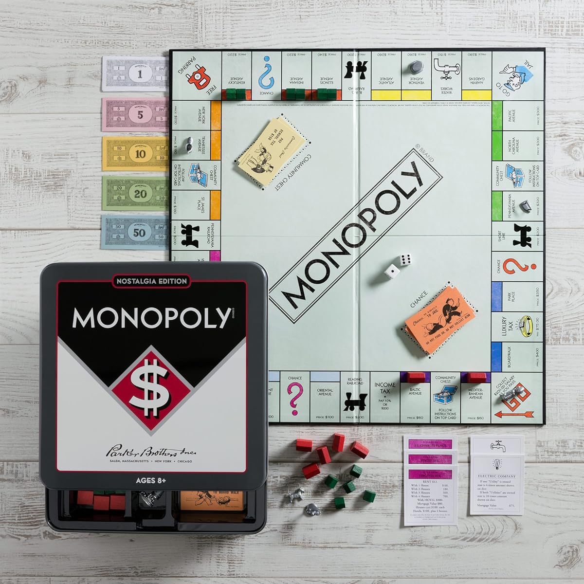 Monopoly Nostalgia Tin