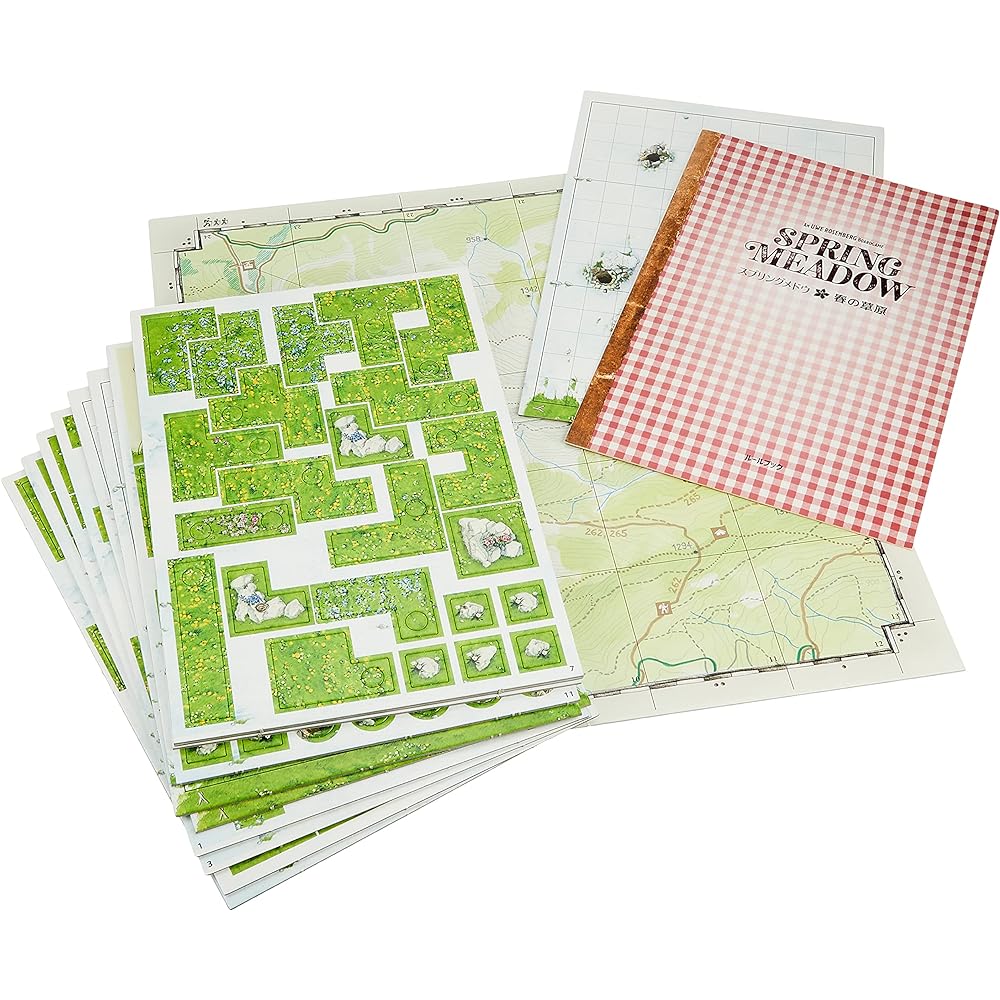 Hobby Japan Spring Meadow/Spring Grassland Japanese Version (1-4 players, 15-60 minutes, 10 years old and over) Board game