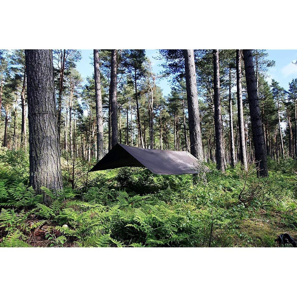 DD Tarp XL 4.5mx3m Versatile and Lightweight Tarp Water Resistant 3000mm (Coyote brown) [Parallel Import]