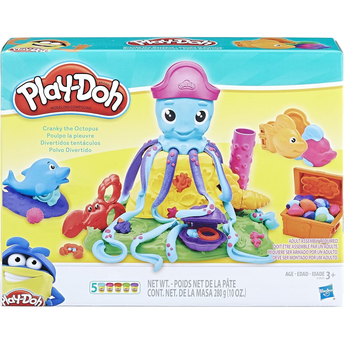Play-Doh Crank the Octopus Arts & Crafts