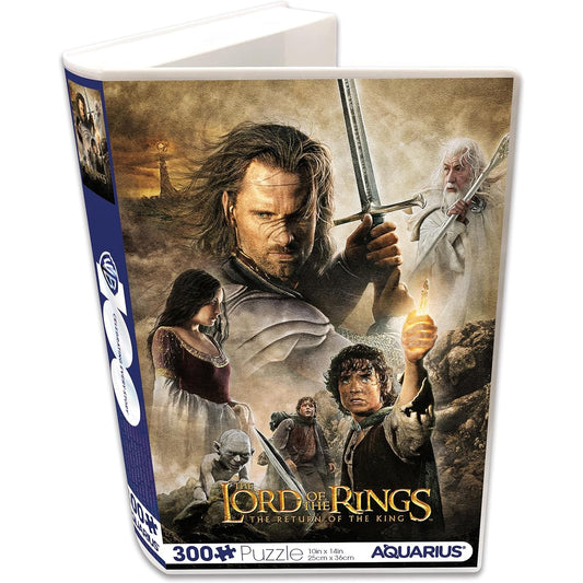 AQUARIUS The Lord of the Rings: The Return of the Ring Vuzzle (300 Piece Jigsaw Puzzle) - Glare Free - Precision Fit - Officially Licensed Lord of the Rings Movie Merchandise & Collectibles - 8.5 x 11.5