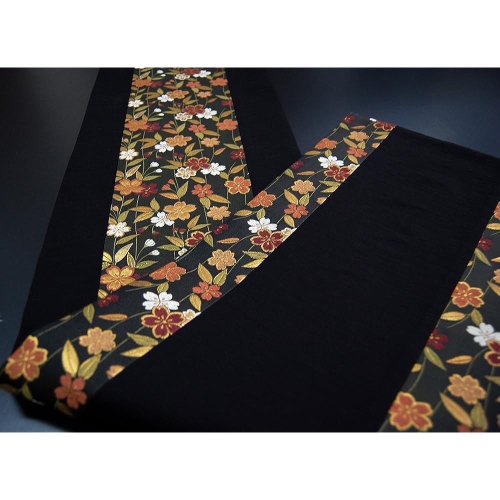 Japanese Style Kimono Table Runner Reversible Brocade Obi Boxed 150cm (Sakura)