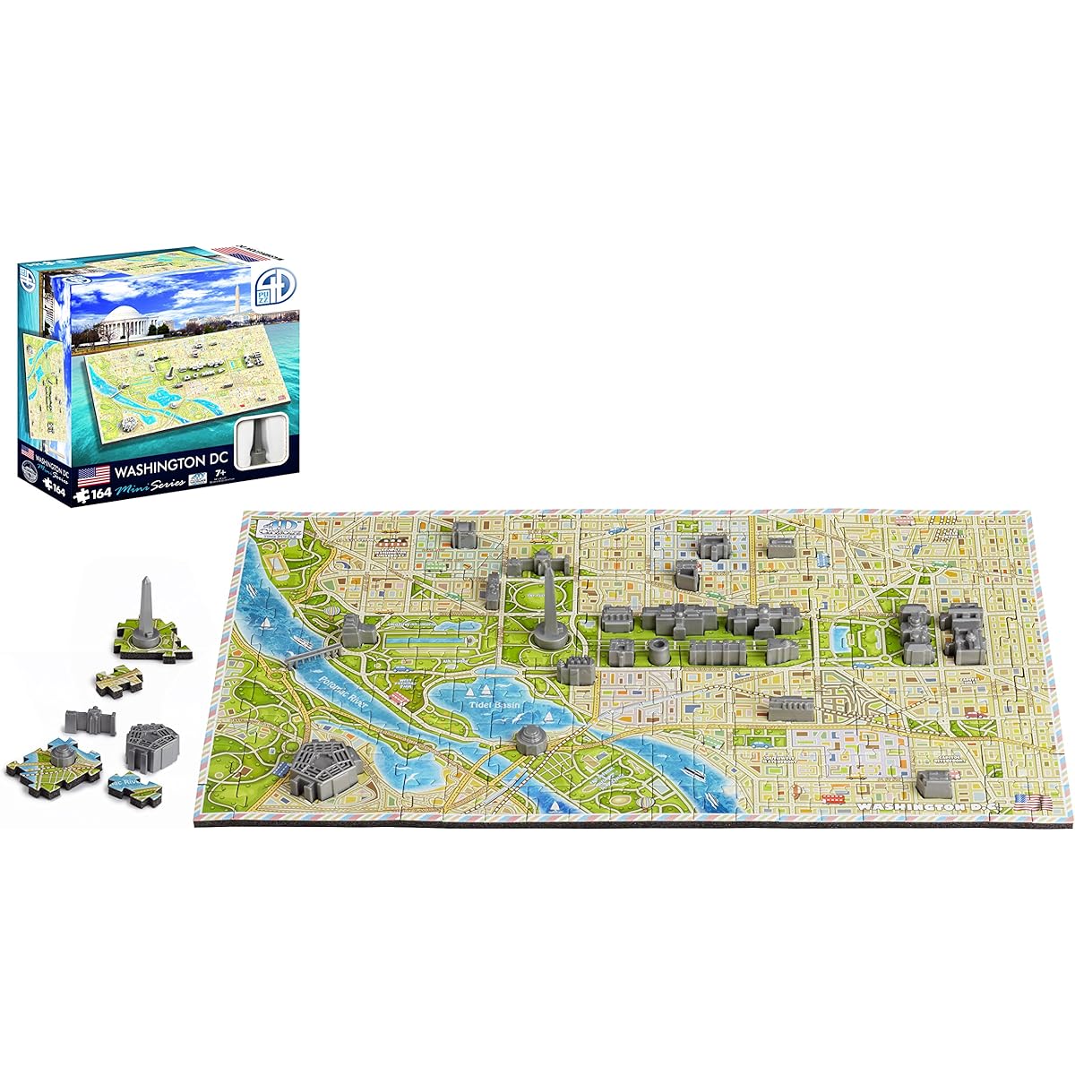 4D Mini Washington D.C. (4D Cityscape)