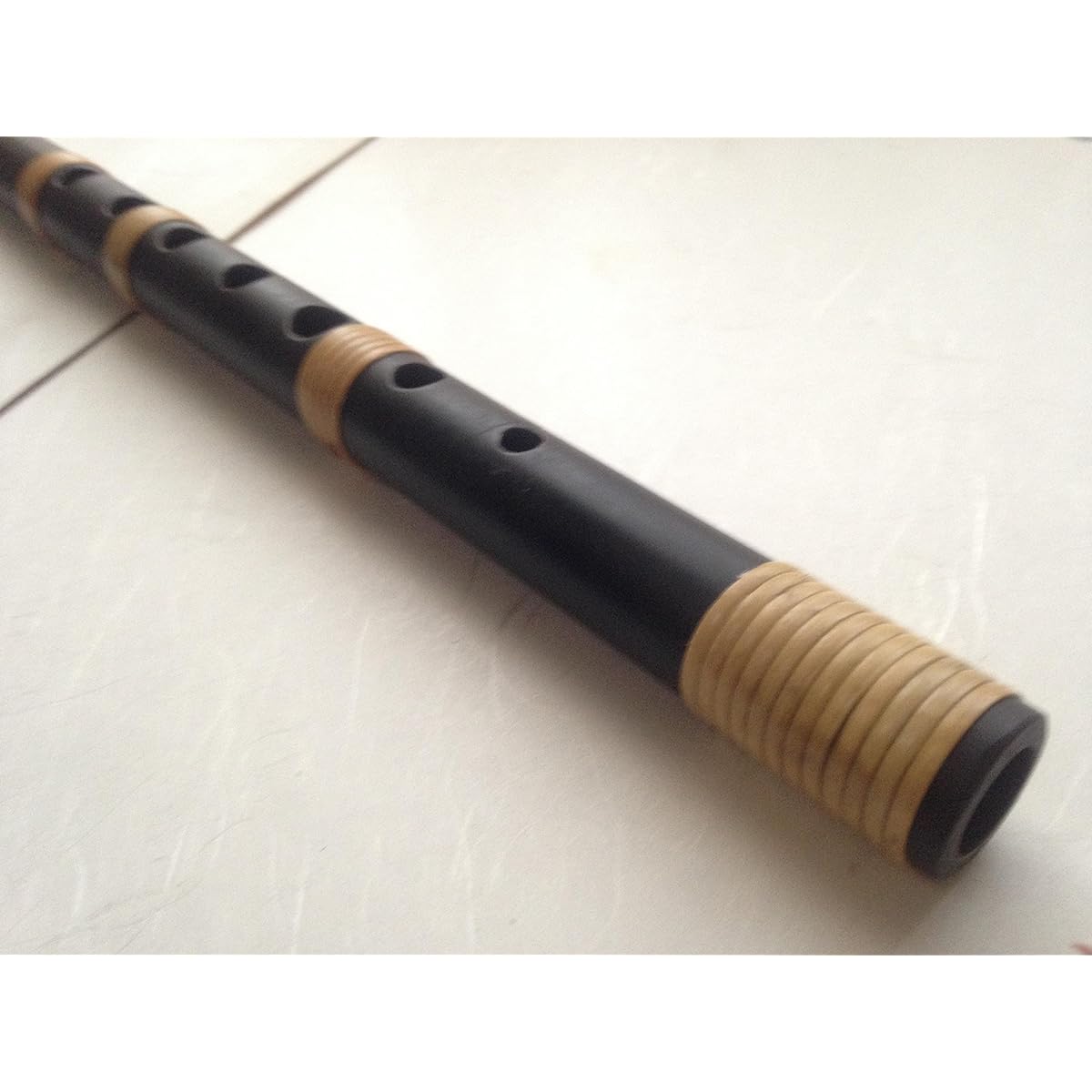 Made of steel, authentic ancient weapons, iron flute, seven-hole shinobue, no strings, musical instruments can be played.