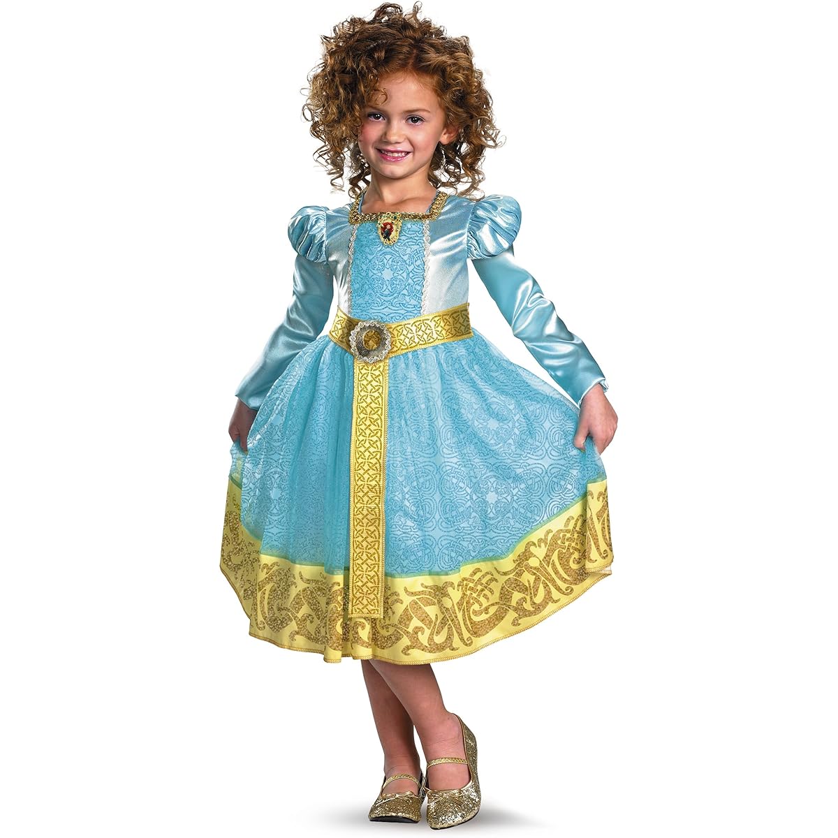 Disney Brave Merida Deluxe Child Costume Disney Brave Merida Deluxe Child Costume Disney Brave Merida Deluxe Child Costume♪Halloween♪Size: 7/8
