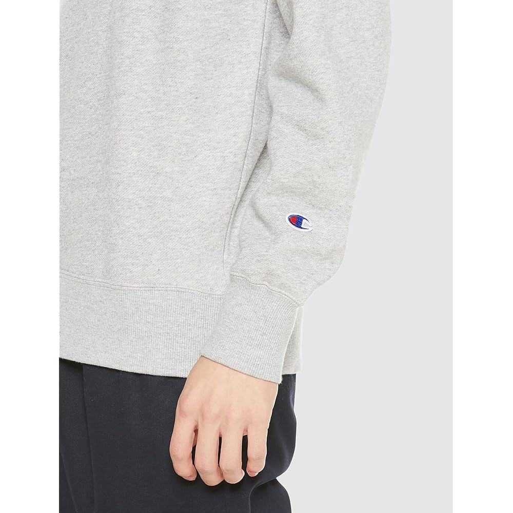 [Champion] Sweatshirt, Long Sleeve, Brushed Lining, One Point Logo, Crew Neck Sweatshirt C3-W005Z Men's