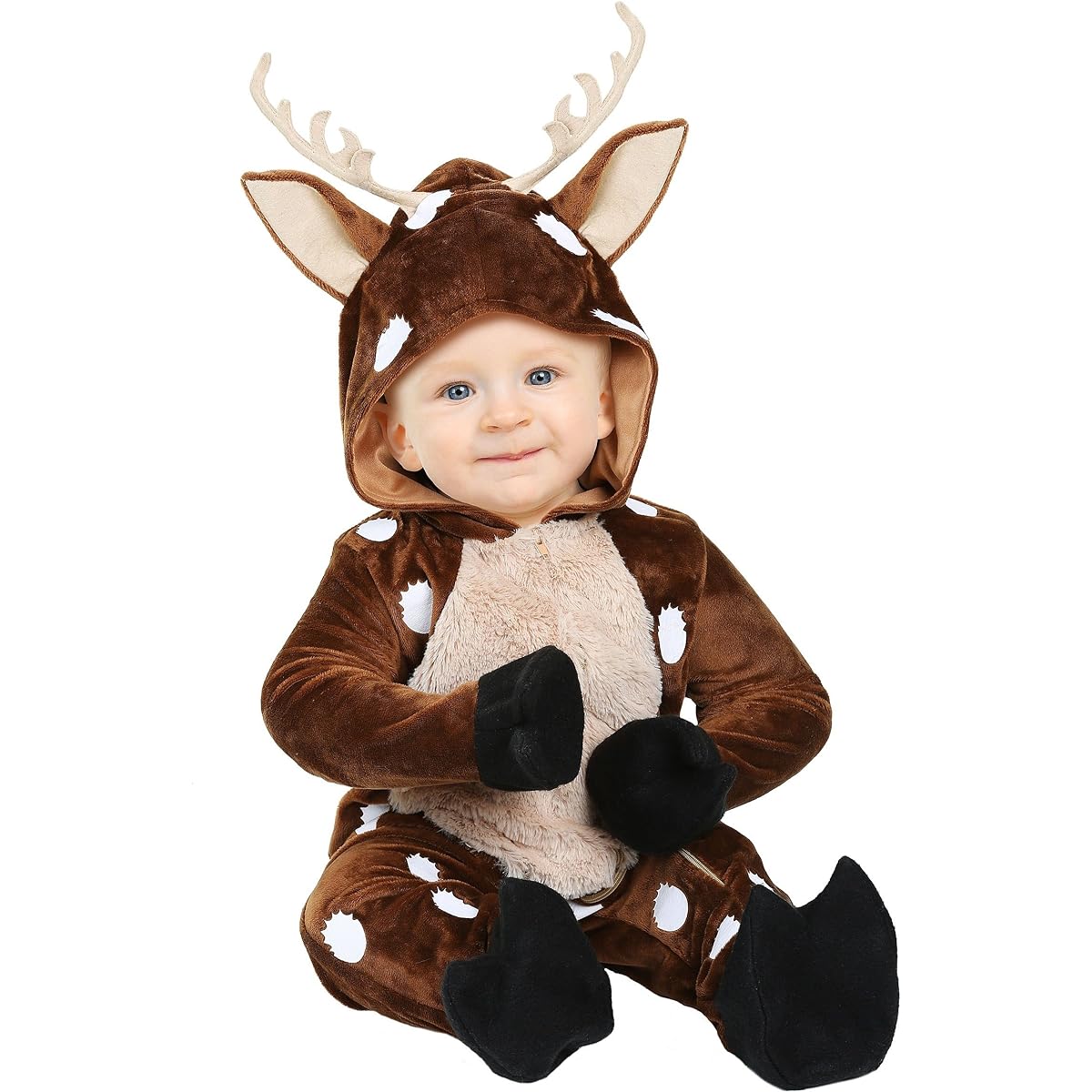 Fun Costumes BABY_COSTUME Unisex Baby US Size: 9/12mo Color: Brown