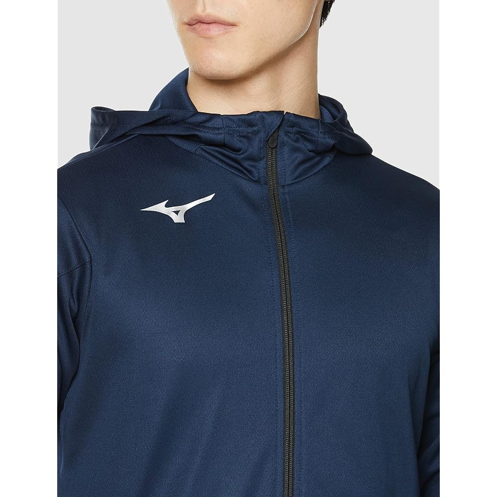 [Mizuno] Training Wear Soft Knit Full Zip Hoodie Parka Slim Fit 32MCA118