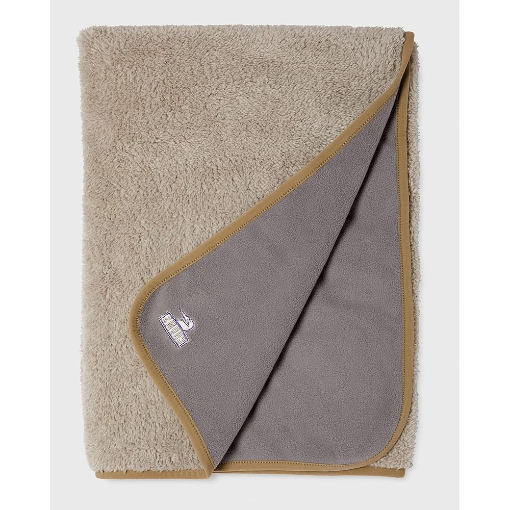 [Chums] Blanket Bonding Fleece Blanket Melange Gray Free