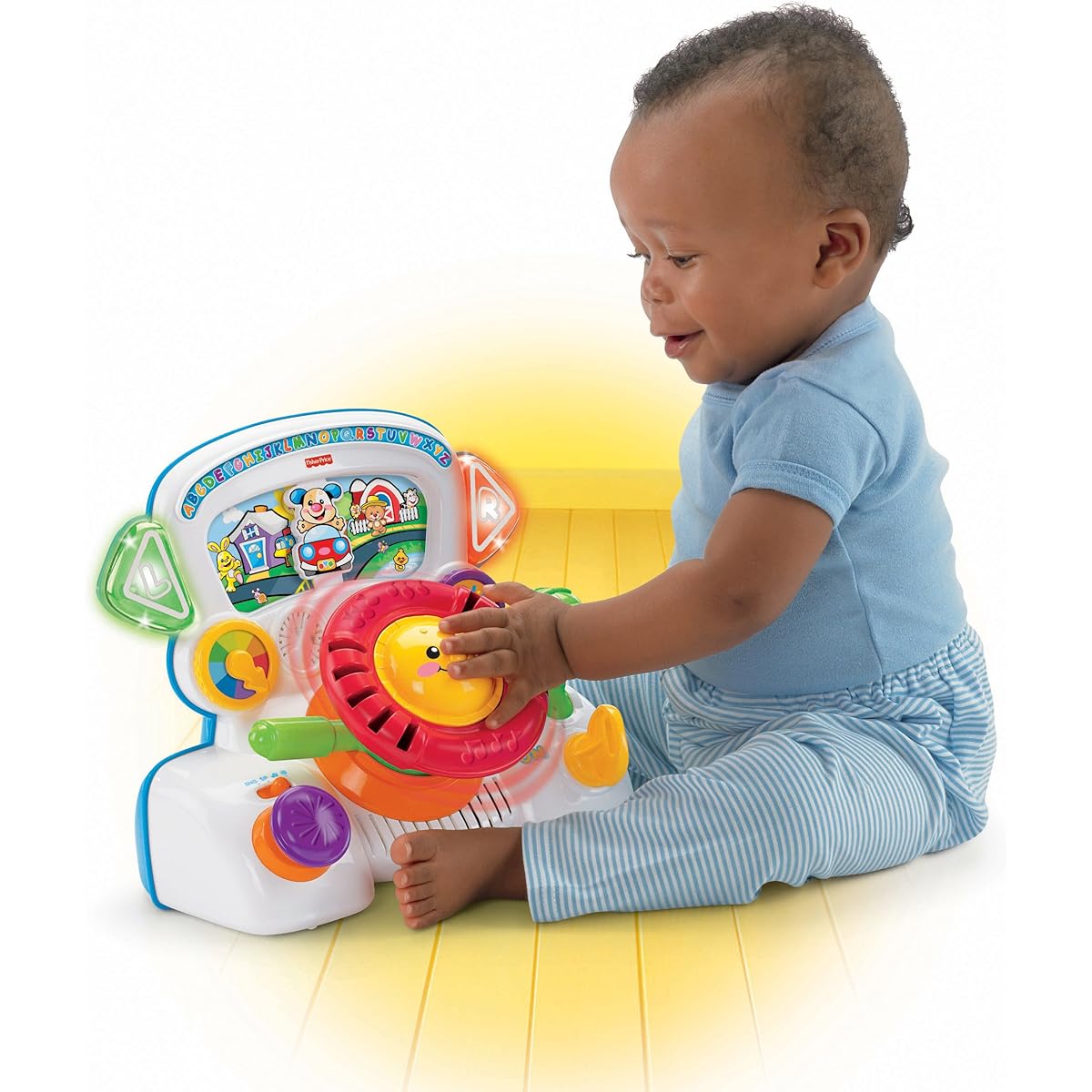 Fisher Price Laugh & Learn Rumble & Learn Driver