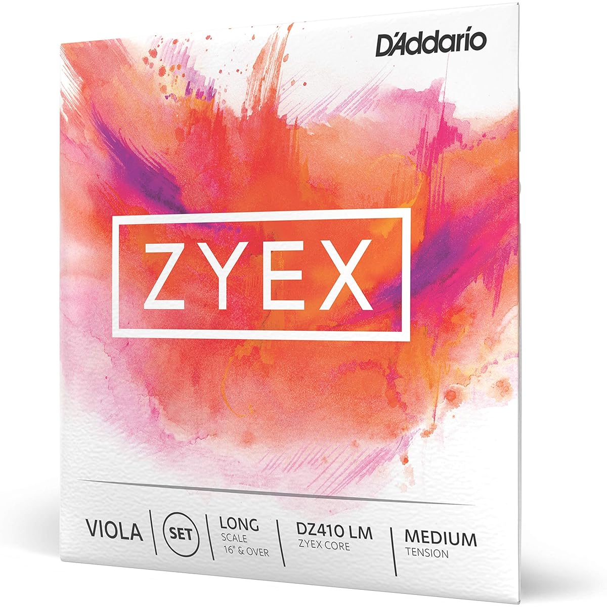 D'Addario Viola Strings Zyex Set Medium Scale DZ410 MM Medium Tension [Domestic regular product]