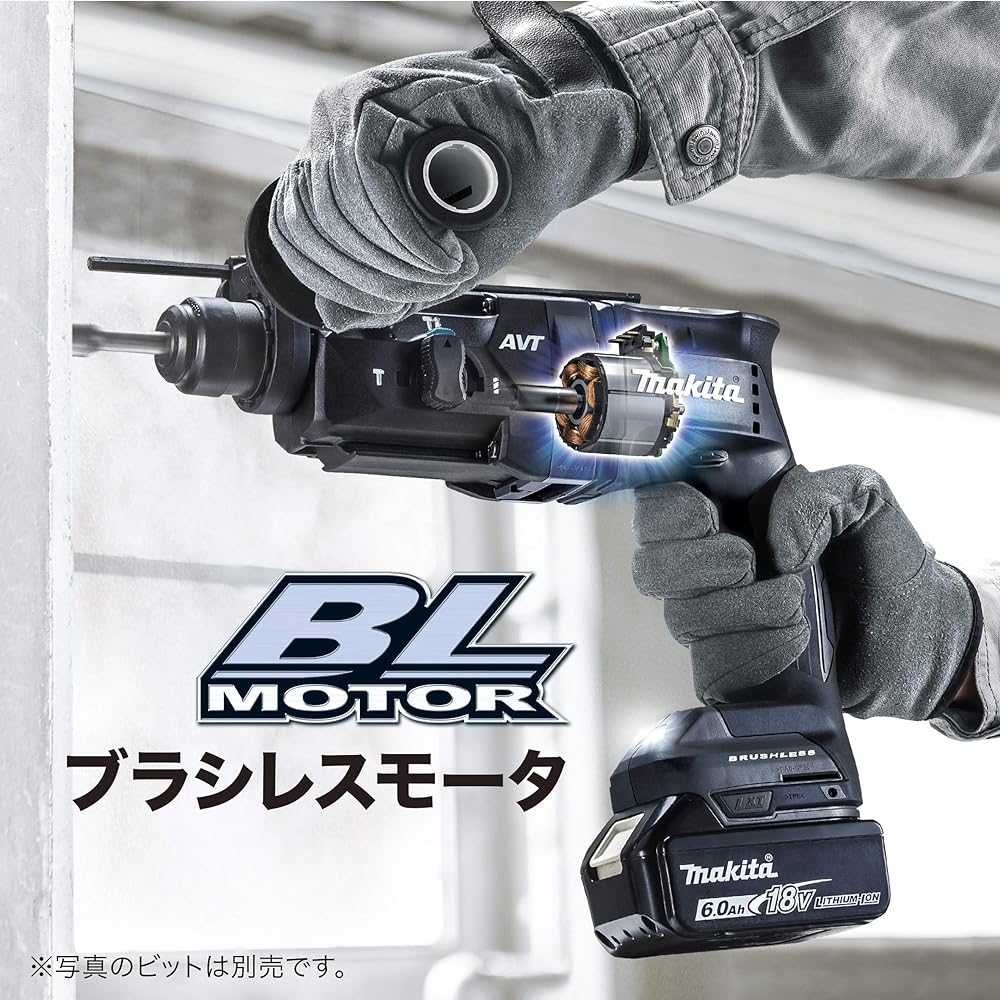 Makita Rechargeable Hammer Drill 14.4V 18mm/Chiseling SDS+ Battery Charger Sold Separately HR181DZK