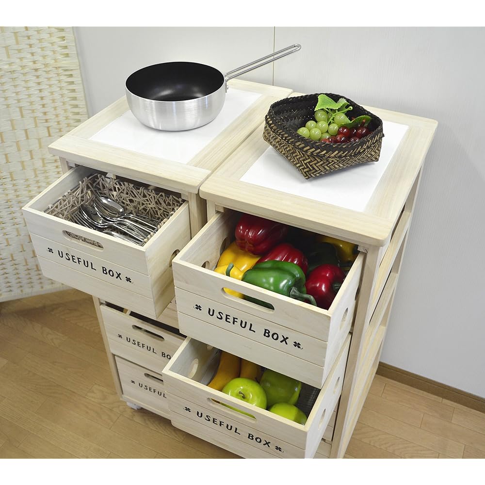 Kiri Shiraki Vegetable Stocker 4 Tiers SK-006