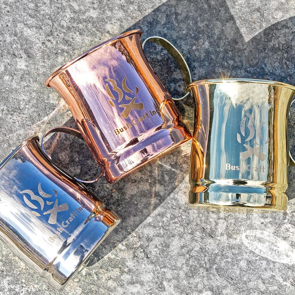 bushcraft mug copper
