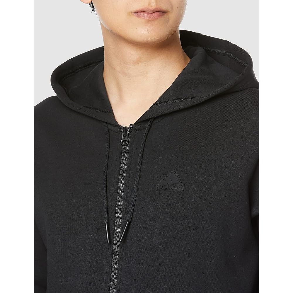 [Adidas] Sweat Hoodie Future Icon 3 Stripes Full Zip Hoodie ECT47/TF446 Men's