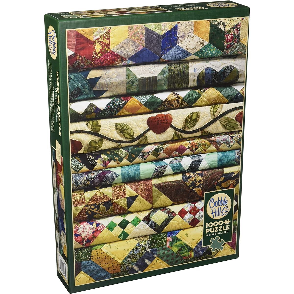 Cobblehill Puzzles 1000pc - Grandma's Quilts