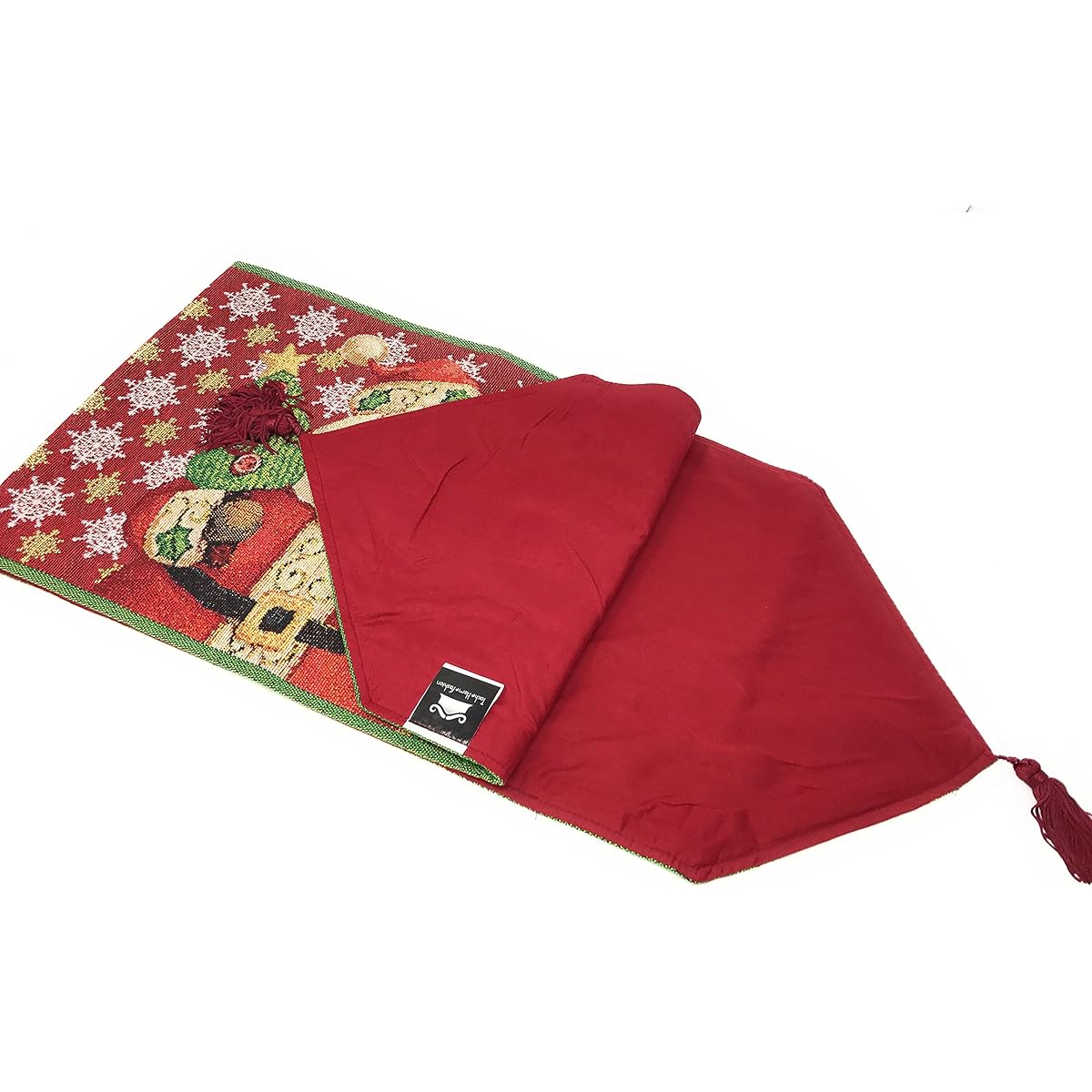 Tache Santa Clause is Coming to Town Table Runner 13 x 72 Red