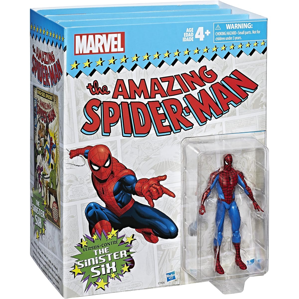 Hasbro Marvel Legends 3.75 inch Action Figure Set of 7 Spider-Man vs. Sinister Six / 2017 MARVEL LEGENDS 3.75inch SPIDER-MAN vs THE SINISTER SIX 7PACK [Parallel Import] Latest 2017 Legends ML