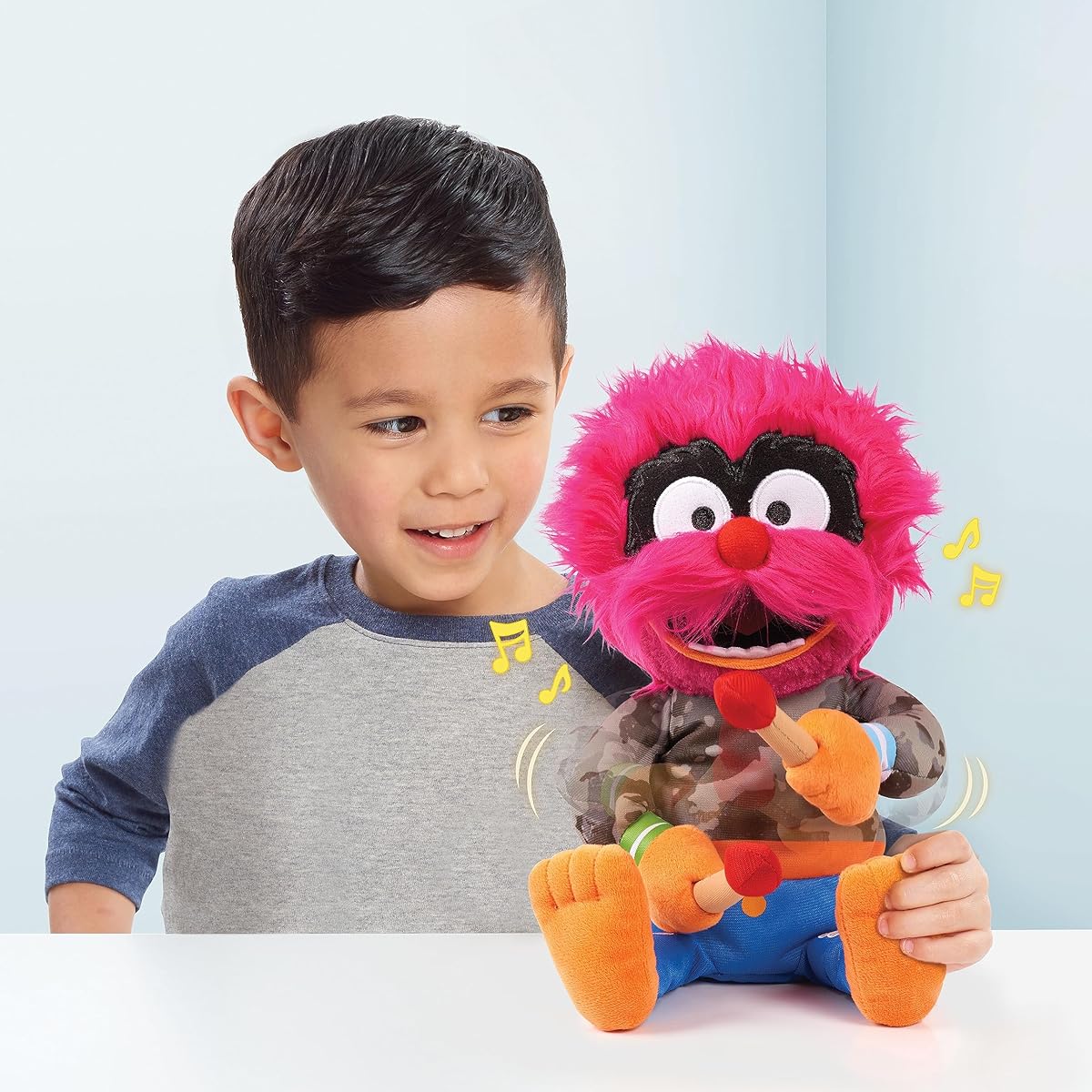 Just Play Muppet Babies Rockin' Animals Animated Plush Toys Officially Licensed for Ages 3 and Up