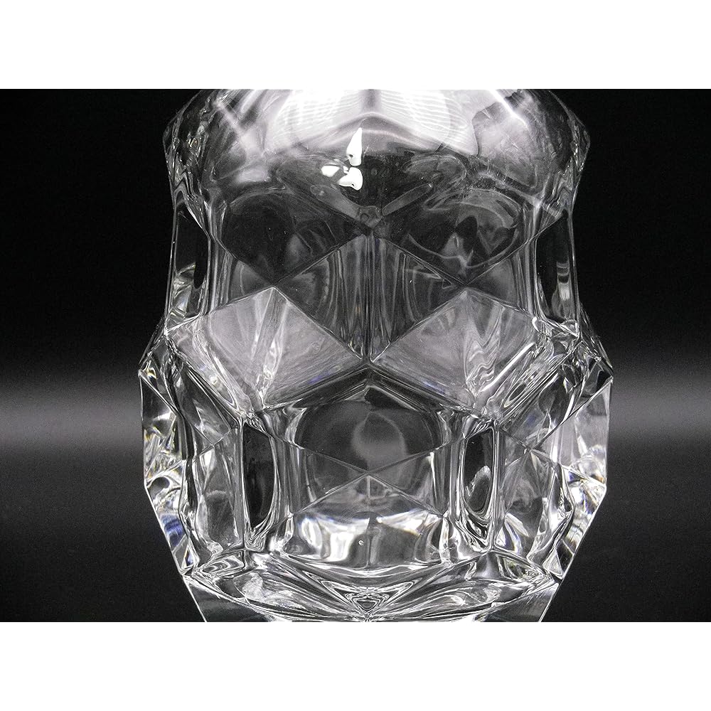 Bohemian glass crystal decanter "Luna"