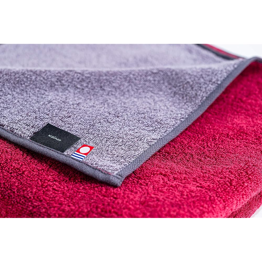 Imabari Towel Traditional Japanese Colors Face Towel Set of 5 Colors 34cm x 85cm Made in Japan Luxury Imabari Gentle Touch 100% Cotton 100% Cotton Reversible Set of 5 Camping