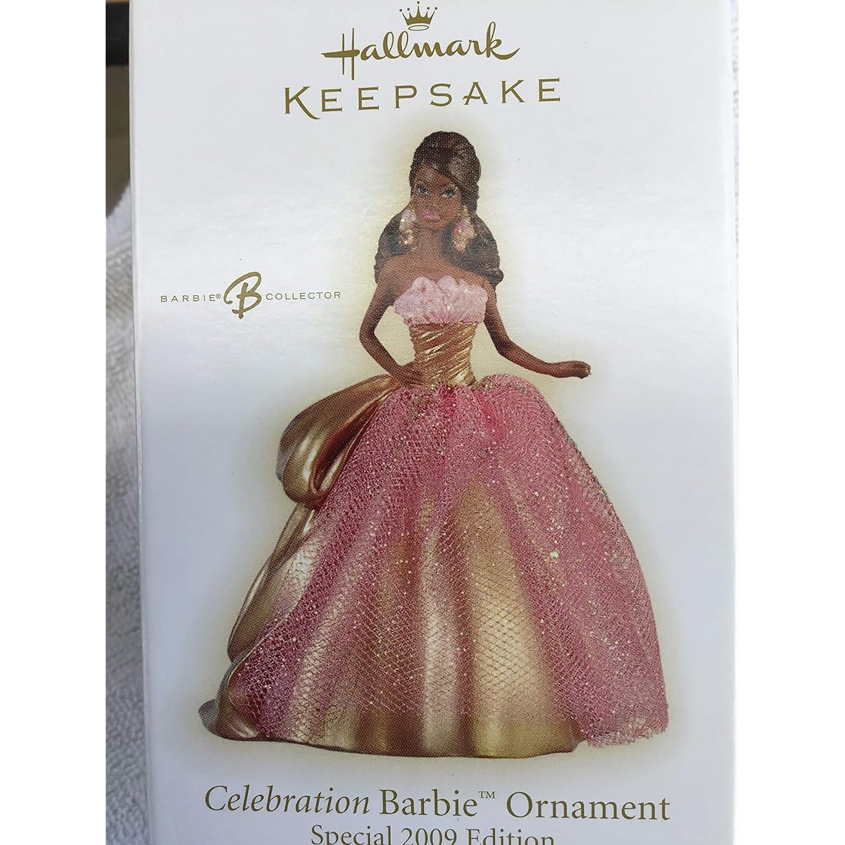 Celebration Barbie Special 2009 Hallmark Ornament African American - QXI1352 [Special Edition]