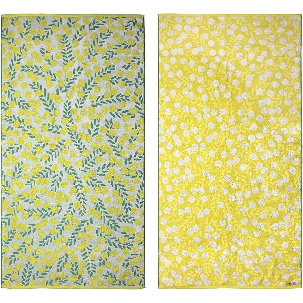 Imabari Towel Iori mimosa Bath Towel (White)