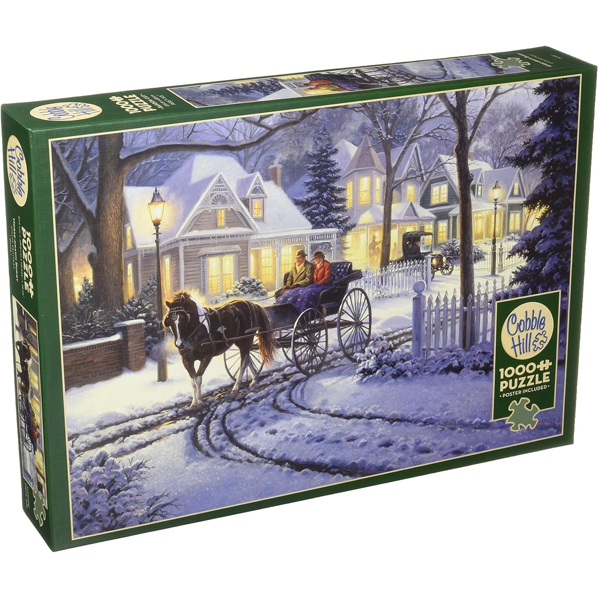 Cobble Hill Horse-Drawn Buggy 1000 Piece Jigsaw Puzzle