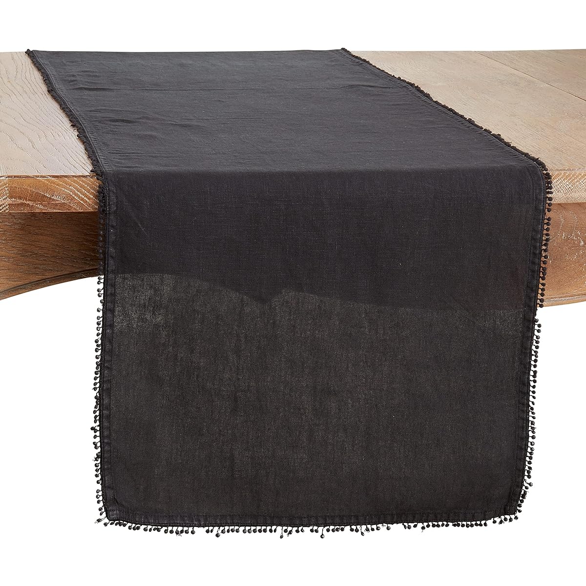 Pompom design table runner