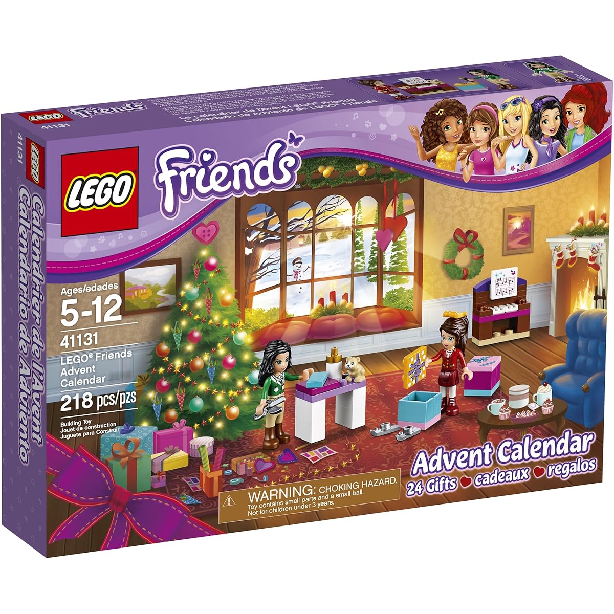 LEGO Friends 41131 Advent Calendar Building Kit (218 Piece) by LEGO